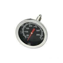 Thermomètre pour Barbecue Charbon de Bois Fumoir, 50mm Thermomètre four à pizza en Acier Inoxydable, pièces de Rechange pour bbq