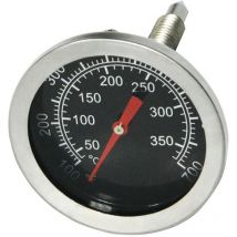Thermomètre pour Barbecue Charbon de Bois Fumoir, 52mm Thermomètre four à pizza en Acier Inoxydable, pièces de Rechange pour bbq