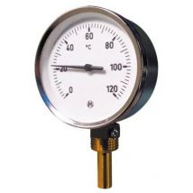 Afriso - Thermomètre à plongeur 45 mm Radial - 0 à 120°C - Ø80 mm - Thermador