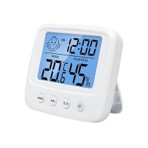 Qersta - Thermomètre de chambre pour bébé en résine abs écologique avec écran lcd