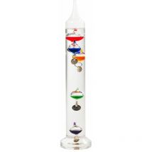Signes Grimalt - Thermomètre de Galilée en verre pour l'intérieur 23 cm