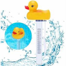 Thermomètre De Piscine Flottante Thermomètre De Piscine Dessus Résistant Piscine Pour Spas--canard Jaune