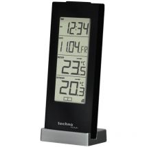 Thermomètre radiopiloté Techno Line WS 9767 noir