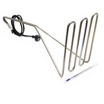 Speidel - Wiltec Thermoplongeur de – 190 x 280 x 720 mm – 3200 w – en Acier inoxydable – avec thermomètre et cordon d'alimentation – Chauffe jus frais