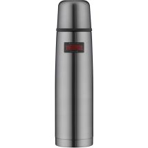 Thermos - Bottiglia Termoisolata Leggera E Compatta, Acciaio Inox Satinato, Acciaio Inox, Grau, 1 L