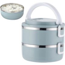 Tigrezy - Thermos pour aliments chauds, 1400ml Boîte Isotherme Repas Chaud en Acier Inoxydable avec Poignée, Récipient Alimentaire Isotherme pour
