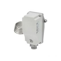 Thermostat à boîtier avec capillaire spiralé