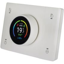 Ave Interruttori Catalogo - Thermostat Chrono Connecté Intelligent T44 230V Blanc Mat Whitek ave 446CRT-W