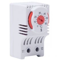 Em Distribution - Thermostat d'armoire électrique - contact 1NC - Plage de température 0°C à 60°C
