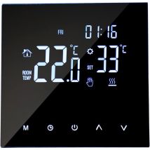 Treetalk - Thermostat de Chauffage Intelligent Contrôleur de température numérique Écran Tactile lcd Semaine Programmable Chauffage au Sol et