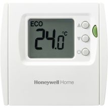 Honeywell Home – Thermostat D'Ambiance Numérique Thr840deu – Auto-apprentissage Tpi – Plage De Réglage 5-35°c – Montage Mural – Écran Clair