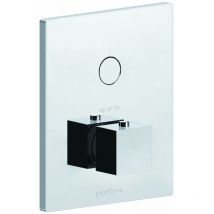 Thermostat-Einbaudusche Außenteil mit 1 Funktion Paffoni Compact Box CPT513CR Chrom