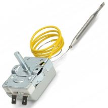 Einstellbarer elektrischer Thermostat Fagor Edesa Desa Denarra 30-75 Grad Kapillare 155 mm