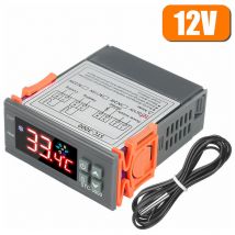 Thermostat et programmateur de température Aquarium éclosion refroidisseur de fruits de mer électronique affichage numérique thermostat