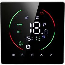 Thermostat intelligent de chauffage électrique 16A AC 90V-240V, écran tactile intelligent, écran couleur programmable pour le chauffage électrique de