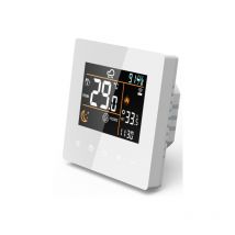 Thermostat intelligent pour radiateur électrique 25A, pour radiateur électrique, programmable, commande tactile, contrôleur numérique, blanc (avec