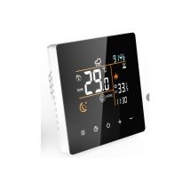 Thermostat intelligent pour radiateur électrique 25A, pour radiateur électrique, programmable, commande tactile, contrôleur numérique, gris (avec