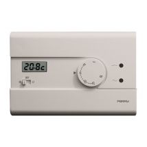 Perry - Thermostat électronique 230V avec interrupteur été/off/hiver