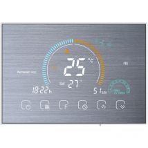 Thermostat programmable intelligent Wi-Fi 95-240 v 5+1+1 six périodes Contrôle vocal par application Thermorégulateur de chauffage de chaudière à