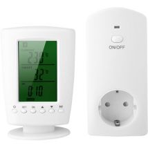 Trimec - Thermostat sans fil programmable et prise intelligente pour la maison-