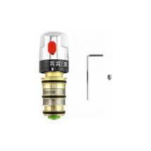 Lune - Thermostatic mixer, brass shower thermostatic cartridge, for shower mixer