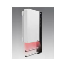 Rubinetteriashop - Thermoventilateur Programmable Mural De Couleur Blanche Radialight Tbwin013 Blanc