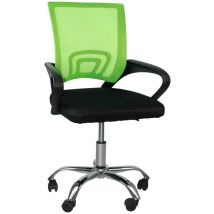 Thinia Home - Klassischer Schreibtischstuhl Mit Rollen 95x65x52cm