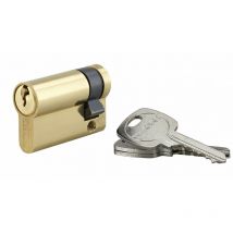 Thirard - Demi-Cylindre de Serrure profile std 3 clés Finition : Laiton l : 40 mm dimensions : 30x10 mm