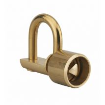 THIRARD - Cadenas d'artillerie talon droit anse laiton triangle 11 mm - THIRARD
