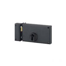 Thirard - Cerradura de superficie para cilindro de perfil con gancho 140x83 mm Izquierda - 8128