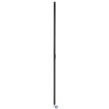 Crémone à béquille pour porte et fenêtre, 2 pts, hauteur 2300mm, noir