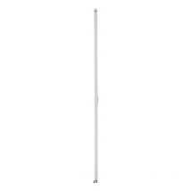 Thirard - Crémone à béquille pour porte et fenêtre, 2 pts, hauteur 2300mm, blanc