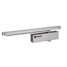 Thirard - Ferme-porte automatique hydraulique Design force 3, bras coulissant, argent