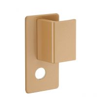 Poignée Targa pour porte palière, droite, époxy or