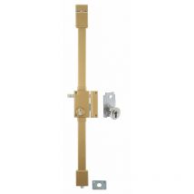 Thirard - Serrure multipoint à appliquer targa bronze cp transit 2 à tirage 75 x 130 mm droite 4 clés