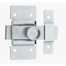 Targette, acier, pêne plat 21mm, zingué