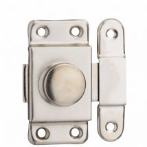 Verrou pour porte d'ameublement, 40mm, acier zingué