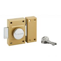 Verrou à bouton Concorde unikey (achetez-en plusieurs, ouvrez avec la même clé), cylindre 40mm, 3 clés