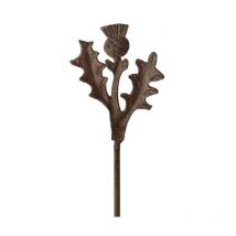 Thistle Rusty Metal Flower 3 Pk 106cm Garden Pride