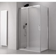 Polysan - thron écran rectangulaire 1400x700mm, rouleaux ronds