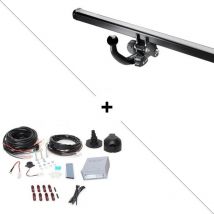 Attelage Jeep Compass (04/11-06/17) RDSOH + faisceau universel 7 broches + boitier électronique