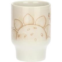 Portaspazzolino in Gres, Linea Elegance, Idea Regalo per la Casa, 8 x 8 x 11 cm - Thun