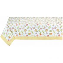 Tovaglia 12 posti Country con Bordo Giallo - Thun