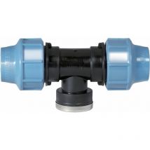 Ti a 90° derivazione femmina ø 25 x 3/4 x 25