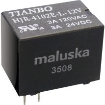 Tianbo Electronics - HJR-4102-L-12VDC-S-Z Printrelais 12 v/dc 5 a 1 Wechsler 1 St.