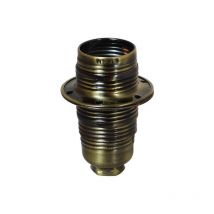 Attacco filettato in metallo bronzo e14 - Tibelec