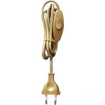Cavo e interruttore Tibelec plastica, oro 460 w Tibelec