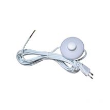 Cordon et interrupteur en plastique 500 w blanc - Tibelec