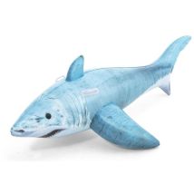 41405 flotteur de plage et de piscine bleu bouée à chevaucher motif pvc - Bestway