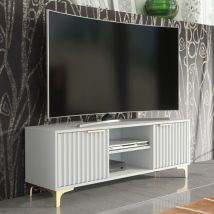 Creative Furniture - Tide Crest Gold tv Unit - Dark Grey - 120cm